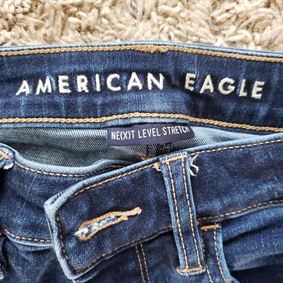 American Eagle Super Hi-Rise Jeggings Size 6 Regular - Picture 2 of 5